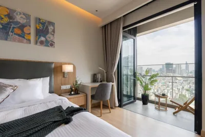 Quiet Luxury Suite with Balcony - City View - Zenity District 1 – 照片 10